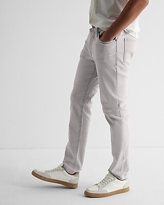 Skinny Gray Stretch Jeans
