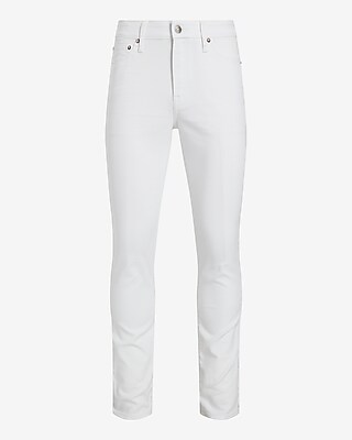 Skinny White Hyper Stretch Jeans