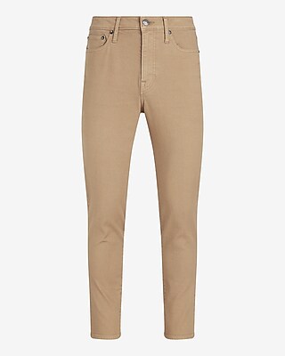 Athletic Skinny Light Brown Hyper Stretch Jeans