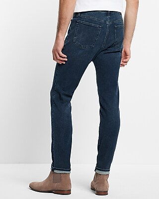 Athletic Skinny Dark Wash 4-Way Hyper Stretch Jeans