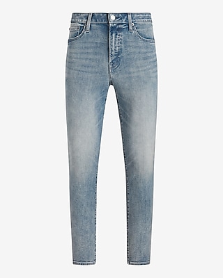 Skinny Light Wash Hyper Stretch Jeans