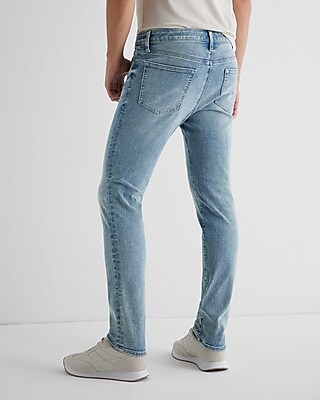 Skinny Light Wash Hyper Stretch Jeans