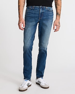 Skinny Light Wash Stretch Jeans | Express