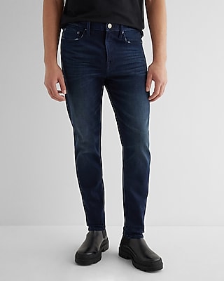 Slim Dark Wash Stretch Jeans