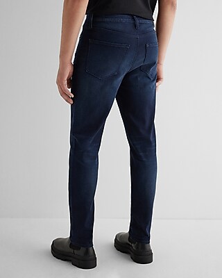 Athletic Skinny Dark Wash Hyper Stretch Jeans