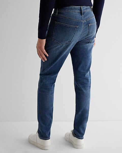 Athletic Jeans Medium Wash | Express Ultra Skinny Stretch Hyper