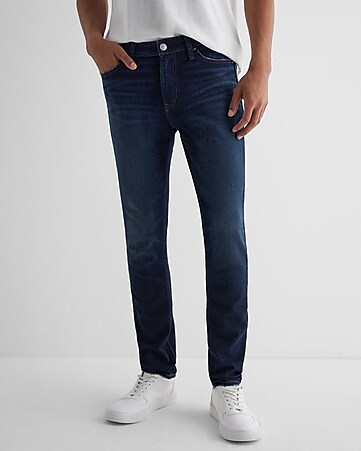 Men's Medium Wash Super Skinny Jeans, Men's Clearance
