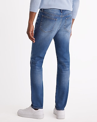 Skinny Medium Wash Stretch Jeans