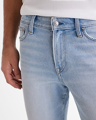Skinny Light Wash Stretch Jeans - image 2