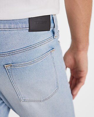 Skinny Light Wash Stretch Jeans - image 4