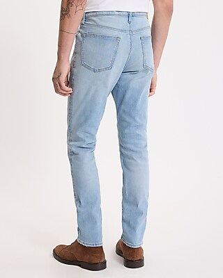 Skinny Light Wash Hyper Stretch Jeans
