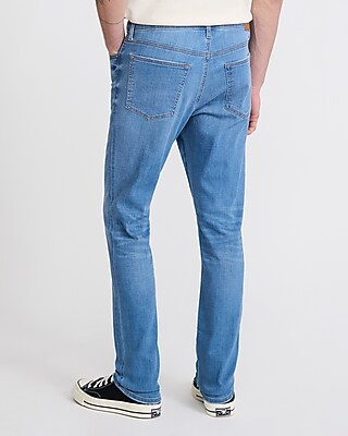 Skinny Light Wash Hyper Stretch Jeans - image 3