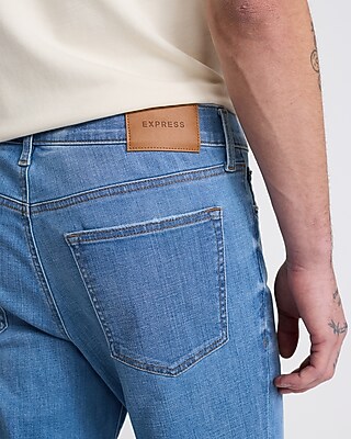 Skinny Light Wash Hyper Stretch Jeans - image 4