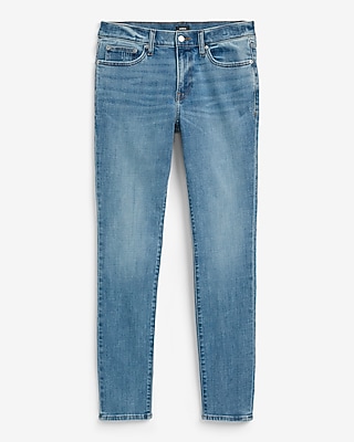 Skinny Medium Wash Stretch Jeans