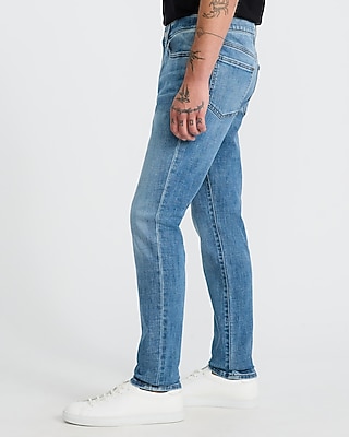 Skinny Medium Wash Stretch Jeans - image 2