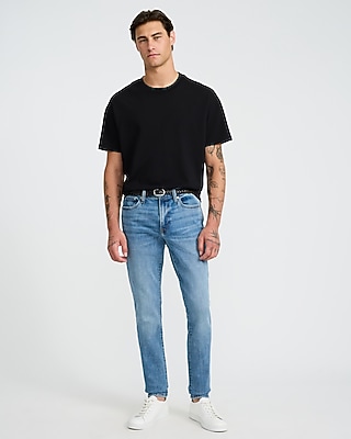 Skinny Medium Wash Stretch Jeans - image 5