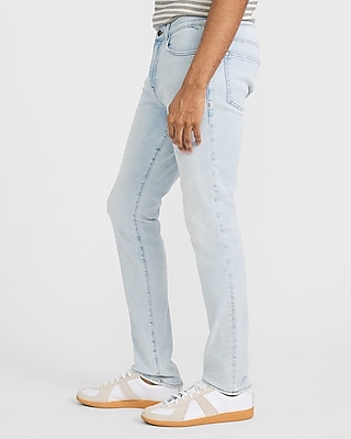 Skinny Light Wash Hyper Stretch Jeans