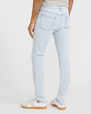 Skinny Light Wash Hyper Stretch Jeans