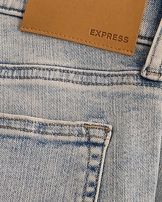 Skinny Light Wash Stretch Jeans