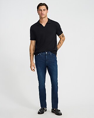 Skinny Dark Wash Stretch Jeans - image 5