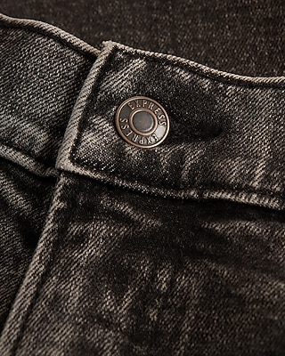 Skinny Washed Black Stretch Jeans