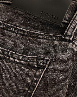 Skinny Washed Black Stretch Jeans
