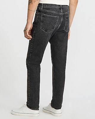 Skinny Washed Black Stretch Jeans