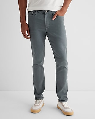 Athletic Skinny Dusty Blue Hyper Stretch Jeans