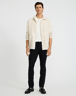 Slim Brown 5 Pocket Express Traveler Pant