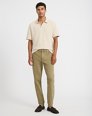 Slim Khaki Stretch Jeans