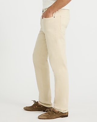 Slim Beige 5 Pocket Express Traveler Pant