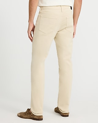 Slim Beige 5 Pocket Express Traveler Pant