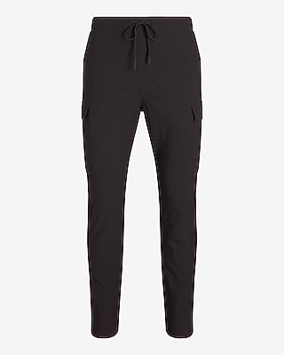 Solid Drawstring Cargo Pant