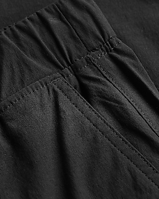 Solid Drawstring Cargo Pant