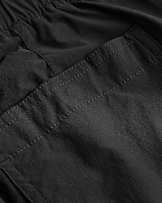 Solid Drawstring Cargo Pant