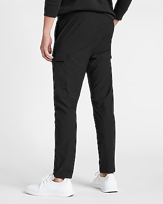 Solid Drawstring Cargo Pant