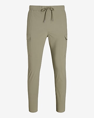 Solid Drawstring Cargo Pant | Express