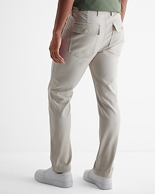Cotton Stretch Utility Pant