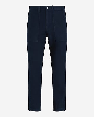 Cotton Stretch Utility Pant