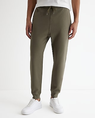 Express Men, Solid Knit Joggers in Claywash