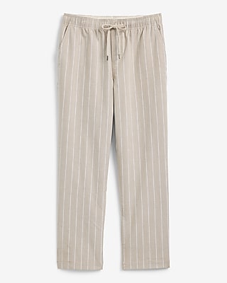 Cotton Stretch Drawstring Elastic Waist Pant