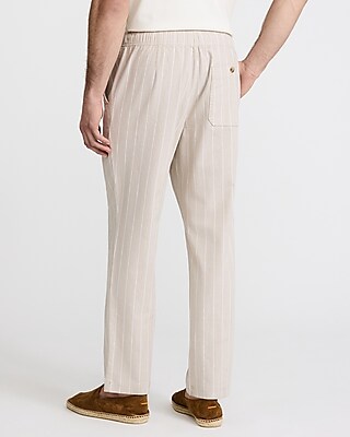 Cotton Stretch Drawstring Elastic Waist Pant