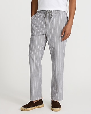 Cotton Stretch Drawstring Elastic Waist Pant