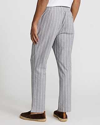 Cotton Stretch Drawstring Elastic Waist Pant