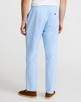 Cotton Stretch Drawstring Elastic Waist Pant