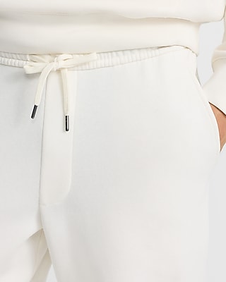 Wide Leg Drawstring Fleece Jogger