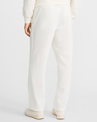 Wide Leg Drawstring Fleece Jogger