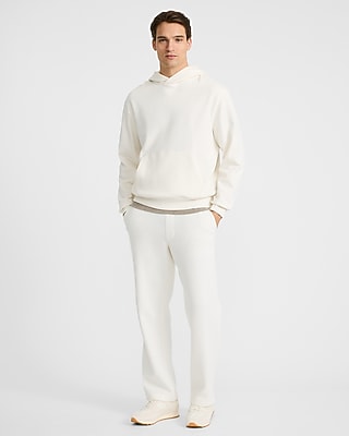 Wide Leg Drawstring Fleece Jogger