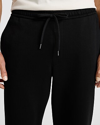 Wide Leg Drawstring Fleece Jogger