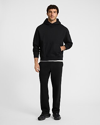 Wide Leg Drawstring Fleece Jogger